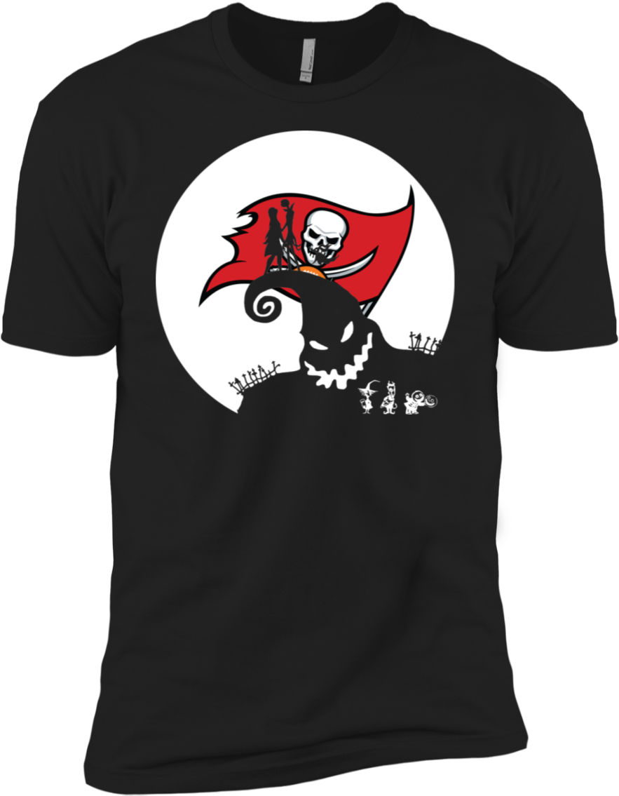 Jack Skellington And Sally Tampa Bay Buccaneers Halloween - Chicago Bulls T Shirt (1155x1155), Png Download