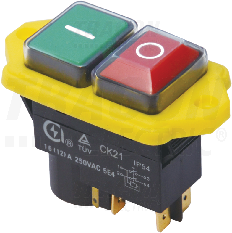 Safety Switch For Tool-machine, Screw Type, Yellow - Sstm 04 (800x798), Png Download