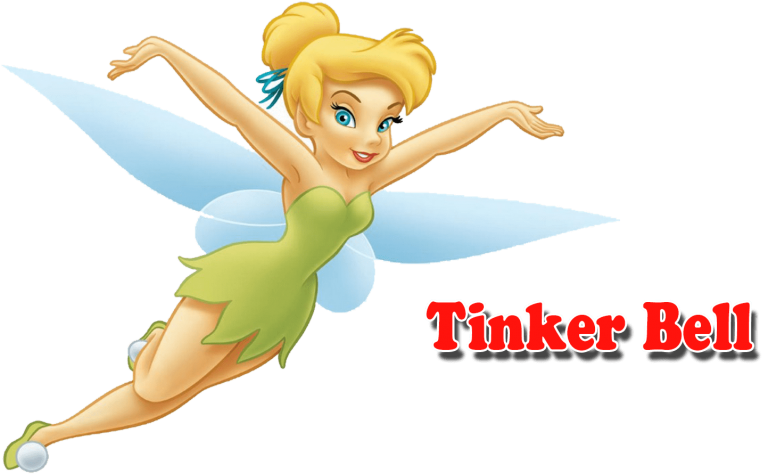 Free Png Download Tinker Bell Clipart Png Photo Png - Cartoon Transparent Background Fairy Png (850x639), Png Download