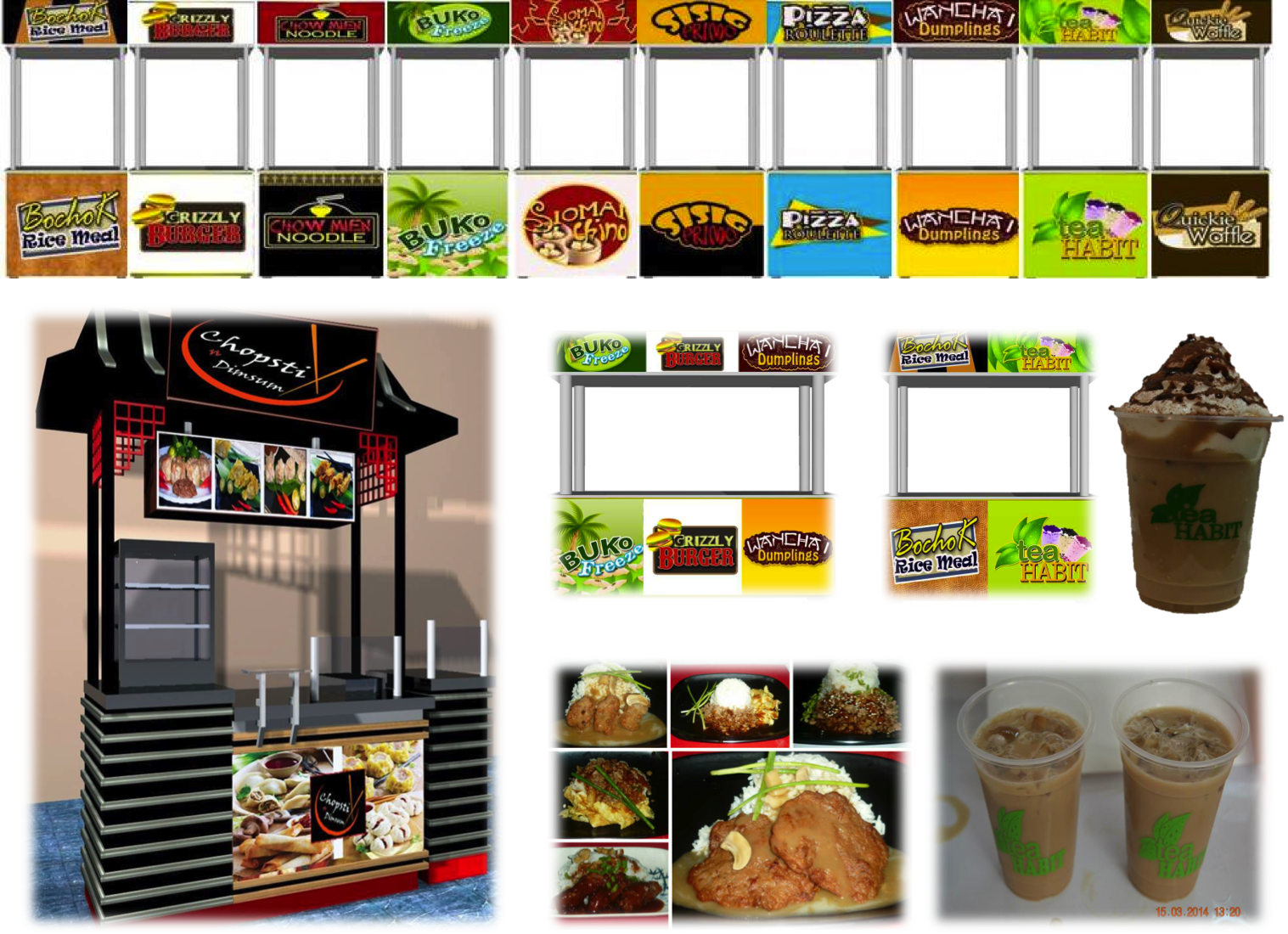 Top Seller Food Carts - Popular Business In Philippines (1517x1100), Png Download