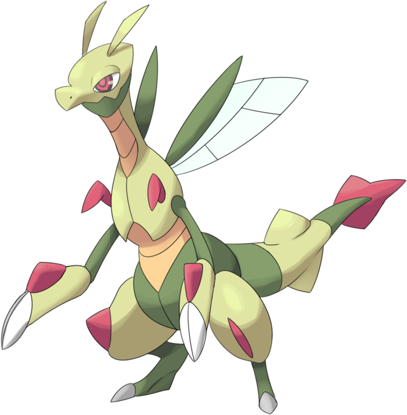 Bug Dragon Pokemon - Dragon And Bug Pokemon (894x894), Png Download
