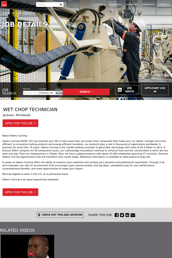 Owens Corning - Online Advertising (600x900), Png Download