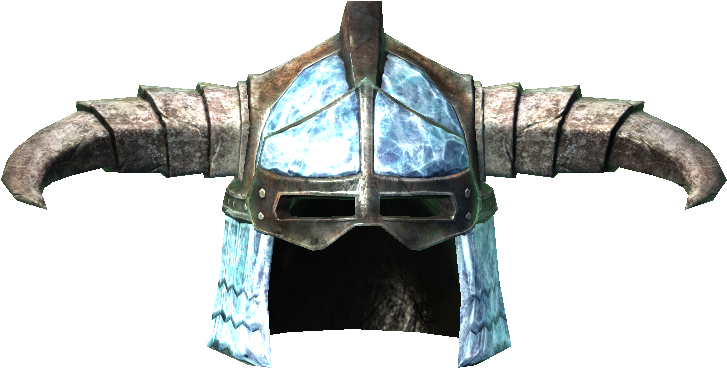 Stalhrim Helmet Of Peerless Archery - Stalhrim Armor On Skyrim (745x745), Png Download