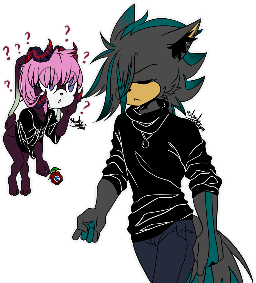 “jj Won't Let The Lil Denny With Her Energic - Cartoon (973x991), Png Download