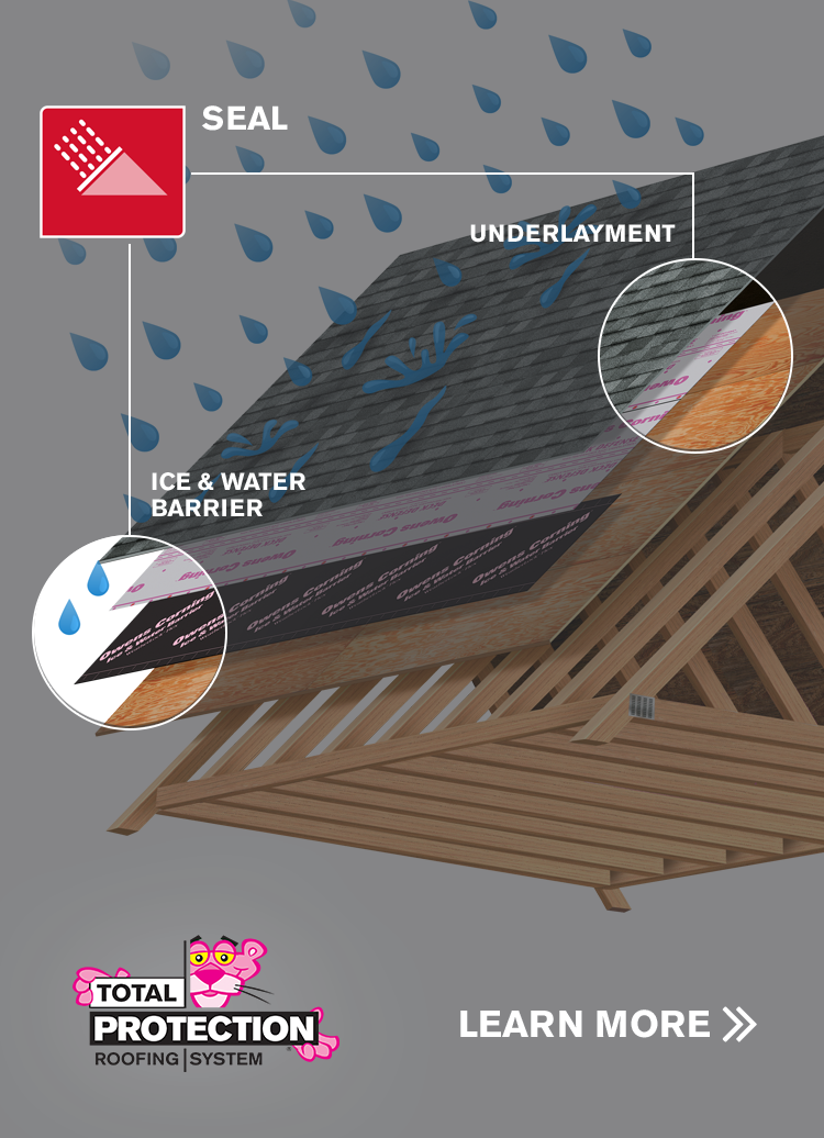 Seal Landing - Total Protection Roofing System (750x1036), Png Download