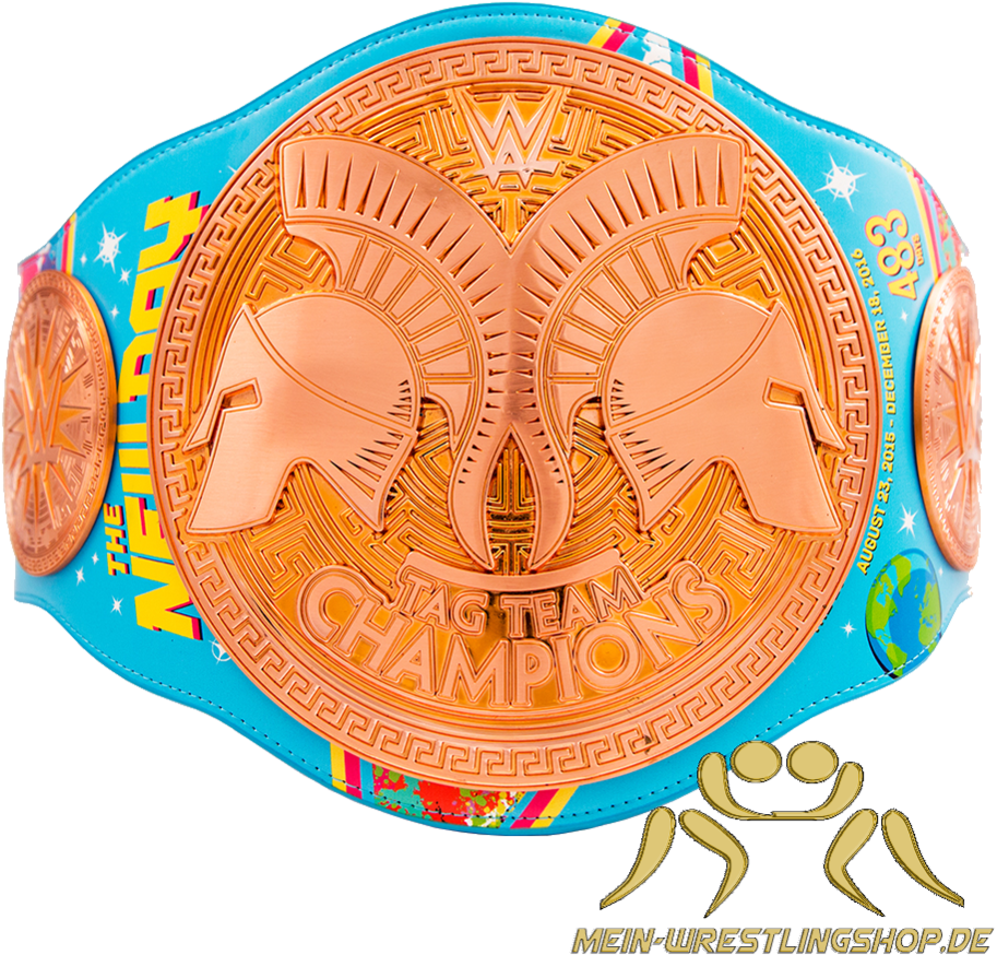 Wwe New Day Belt (1000x1000), Png Download