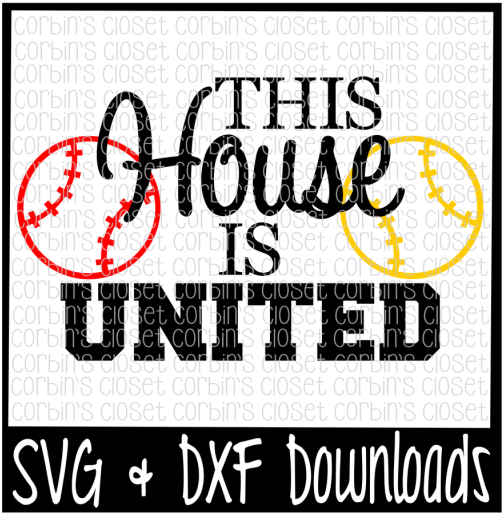 Png Library Baseball This House Is United Cut File - Graphics (720x479), Png Download