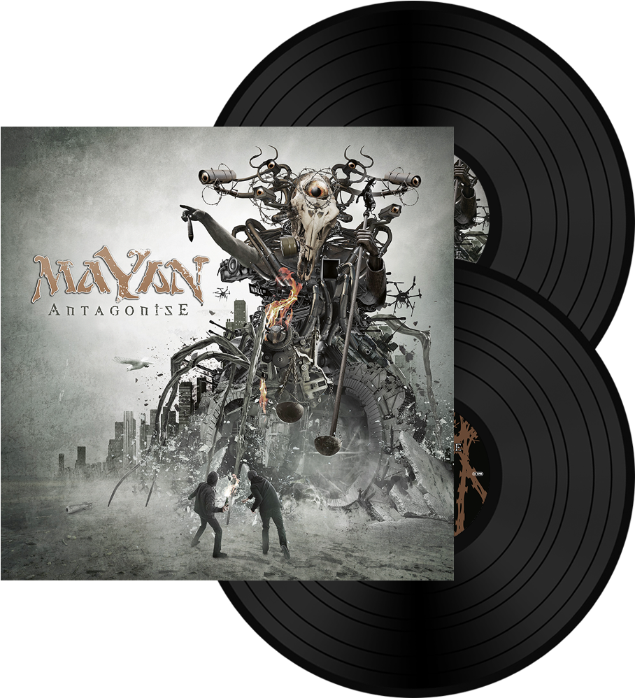 Antagonise Black Vinyl - Mayan Antagonise (1000x1000), Png Download