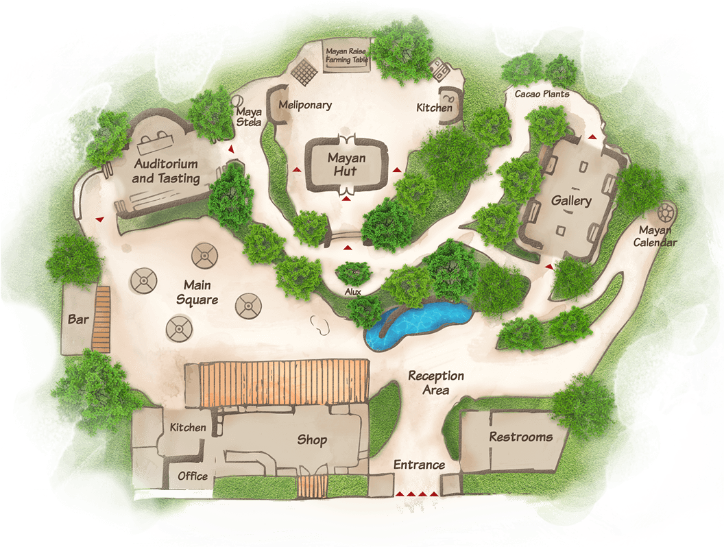 Mayan Raise Farming Table - Mayan Cacao Company Cozumel (1100x803), Png Download