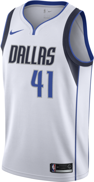 Dallas Mavericks Nike On Court Dirk Nowitzki Association - Dirk Nowitzki (630x630), Png Download