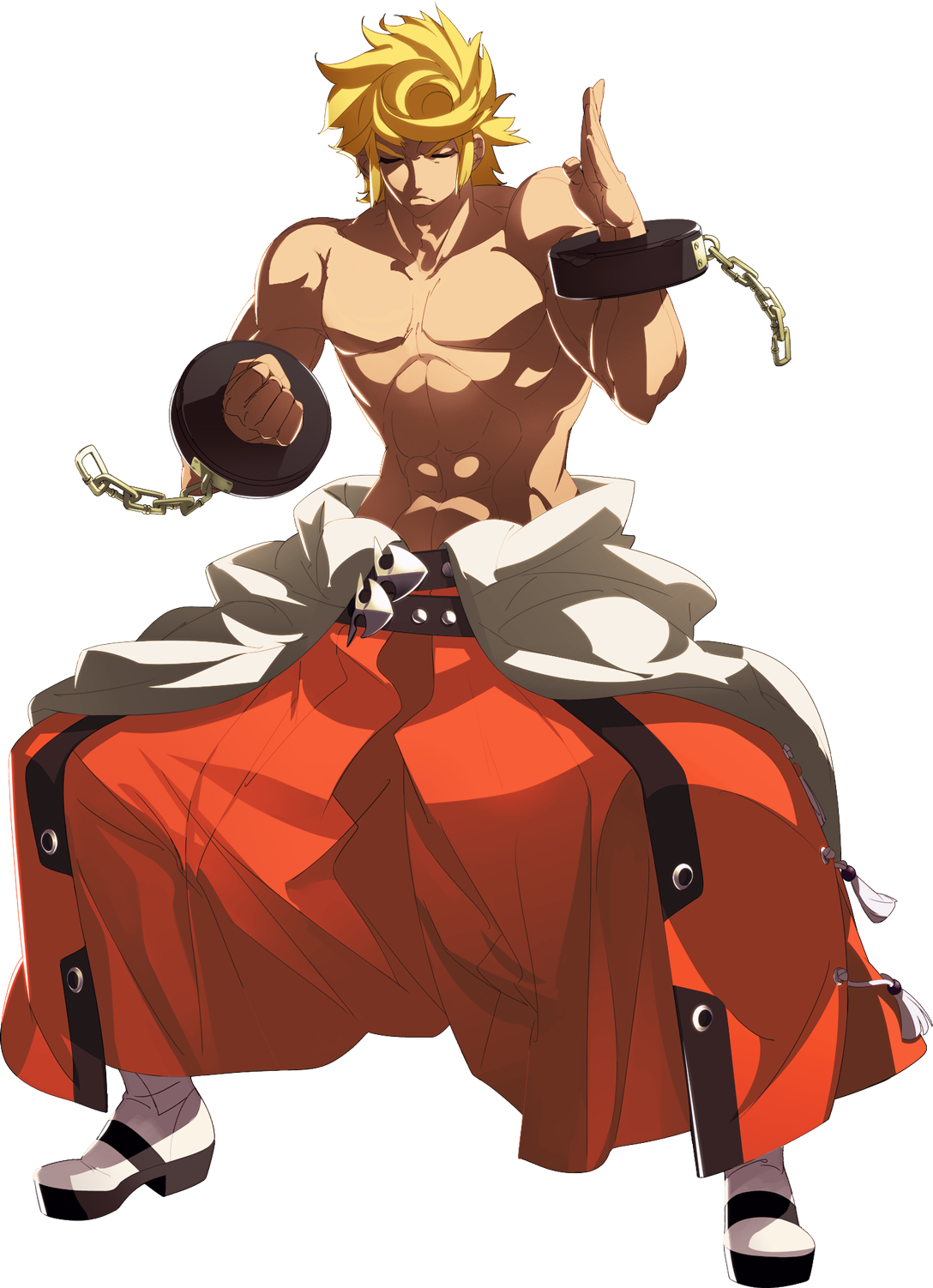 Supbjju - Enkidu Under Night In Birth (1088x1502), Png Download