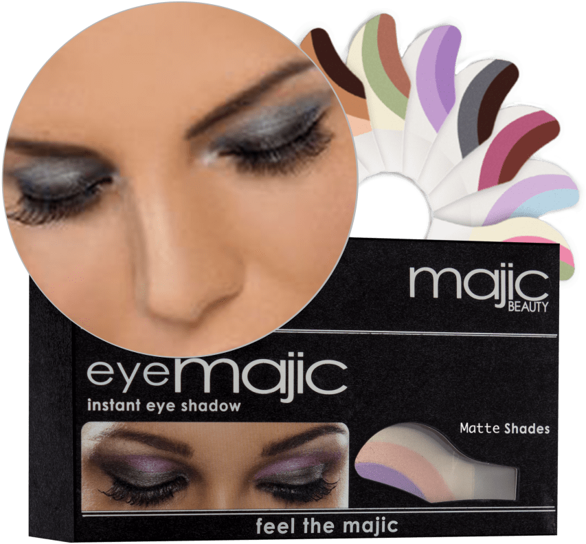 Eye Majic Instant Eyeshadow Matte Shades 10 Pack - Eye Majic Instant Eyeshadow Shade 16 (864x864), Png Download
