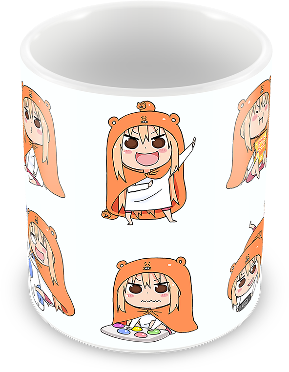 Кружка Двуличная Сестрёнка Умару Чан /himouto Umaru - Coffee Cup (1000x825), Png Download