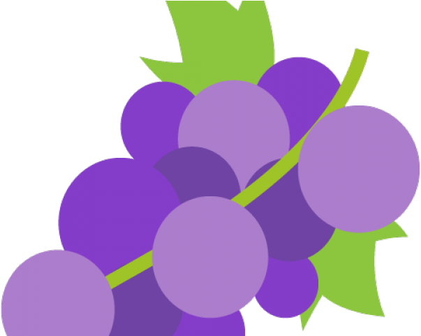 Grapes Clipart Emoji - Transparent Grape Emoji (640x480), Png Download