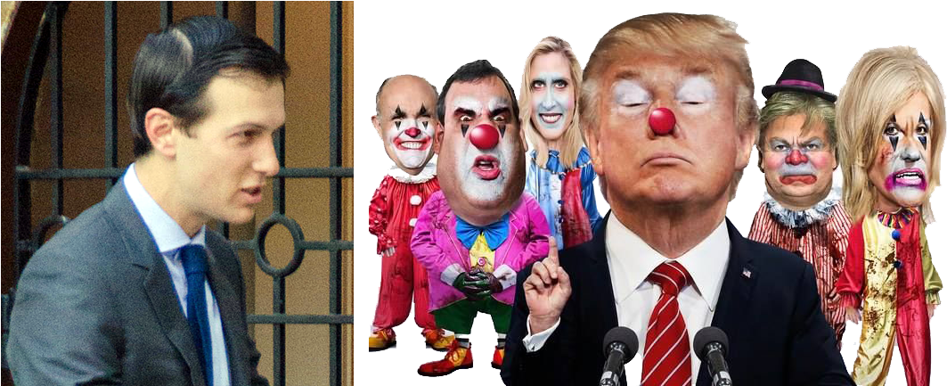 As Long As There's Still Money Left You Can Pretend - Jared Kushner Comb Over (1080x432), Png Download
