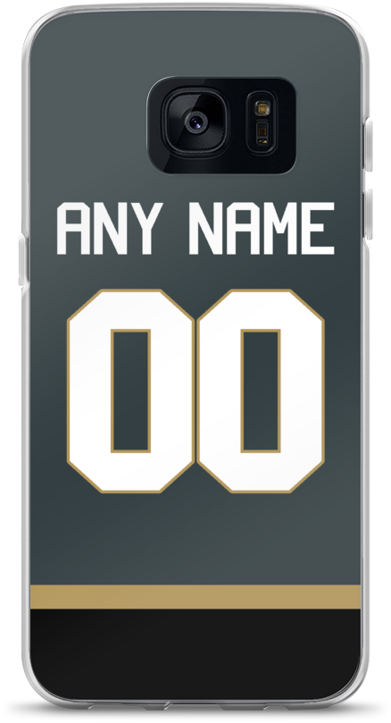 Vegas Golden Knights Jersey Samsung Case - Smartphone (1000x1000), Png Download