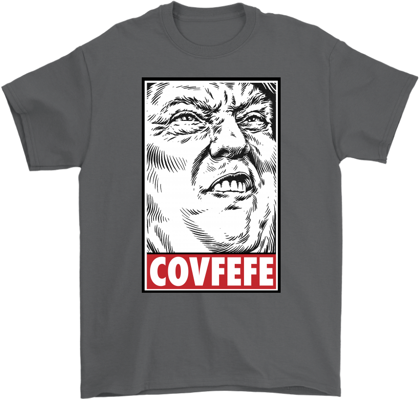 Trump Covfefe 034 Obey 034 Style - My Girlfriend Is A Redhead Shirt (1024x1024), Png Download