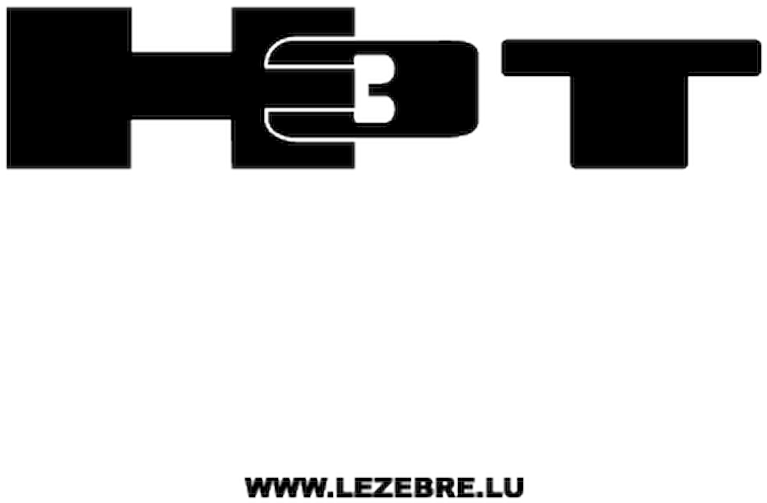 Hummer H3t - Hummer H3 Decals (800x800), Png Download