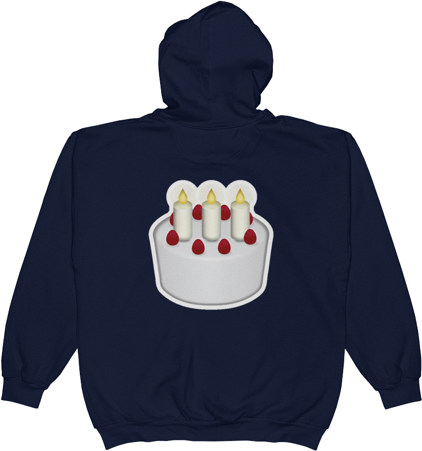 Emoji Zip Hoodie - Sweatshirt (1000x1000), Png Download