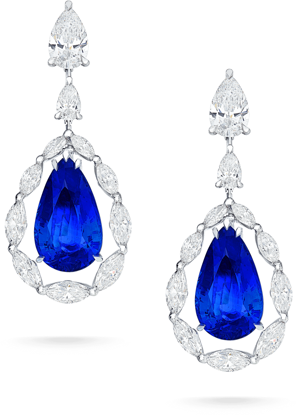 09 04 407 1 Sapphire Earrings Copy - Earrings (1500x1500), Png Download