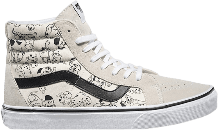 Vans Disney X Sk8-hi Reissue '101 Dalmatians' - Dalmatiner Schuhe (750x447), Png Download