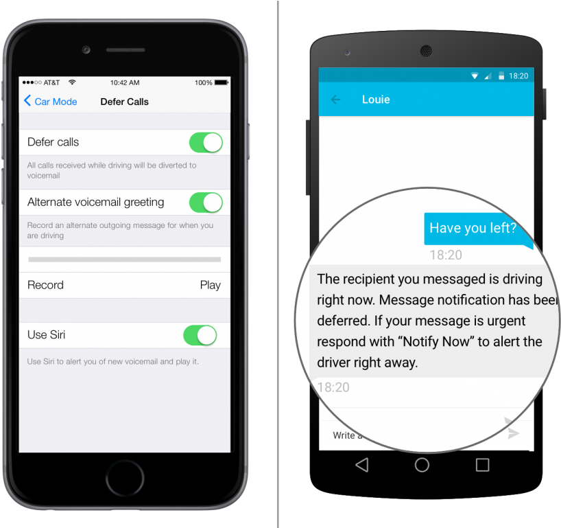 Extending Car Mode - Texting And Driving Message (856x768), Png Download