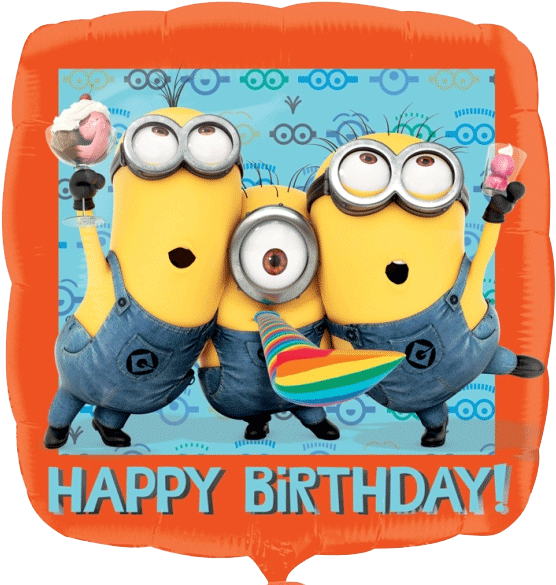 Happy 10th Birthday Minion (600x600), Png Download