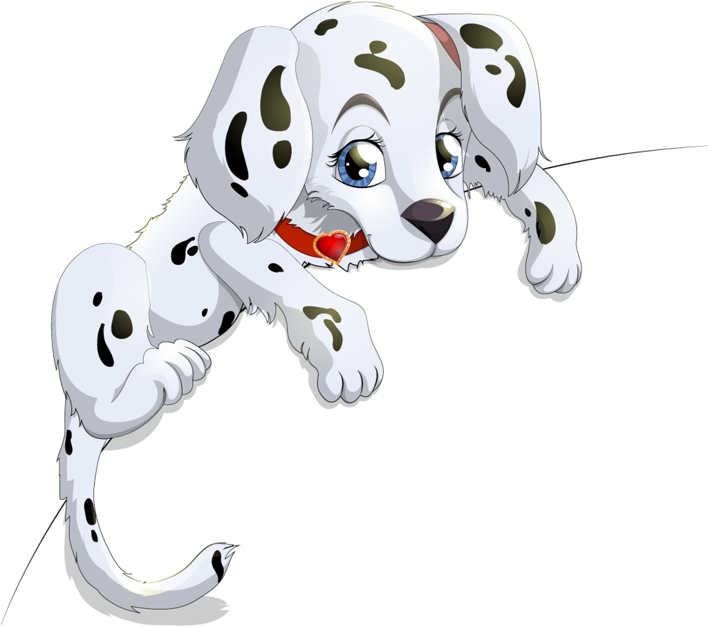 Фото, Автор Tais - Dalmatian Dog (1024x907), Png Download