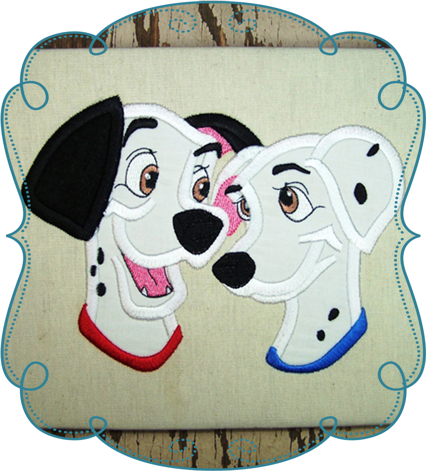 Pam And Paddy In Love - Dog Licks (1000x1000), Png Download