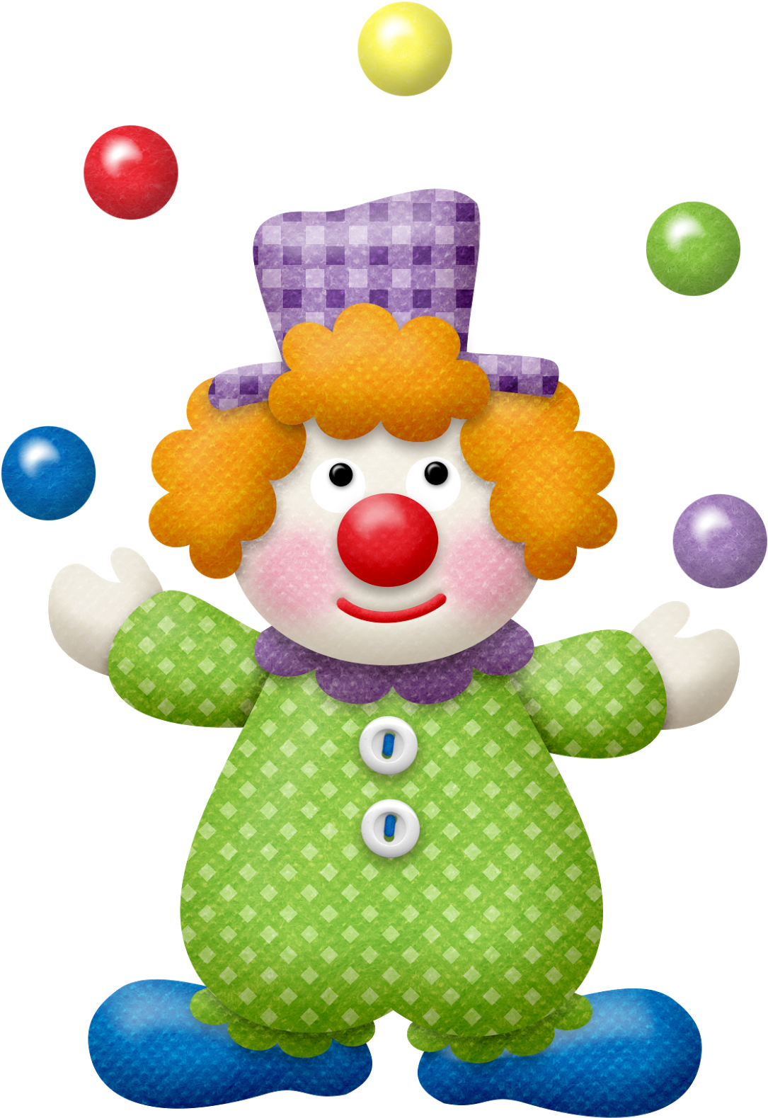 E A Festa Circo Chegou Com R Ⓒ - Clown Juggling Png (1164x1600), Png Download