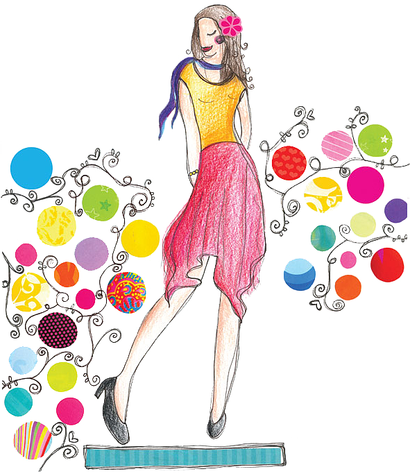 Fashion Show - Fashion Show Clip Art Png (591x686), Png Download