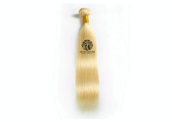 #613 Platinum Blonde Hair Extensions - Glass Bottle (560x560), Png Download