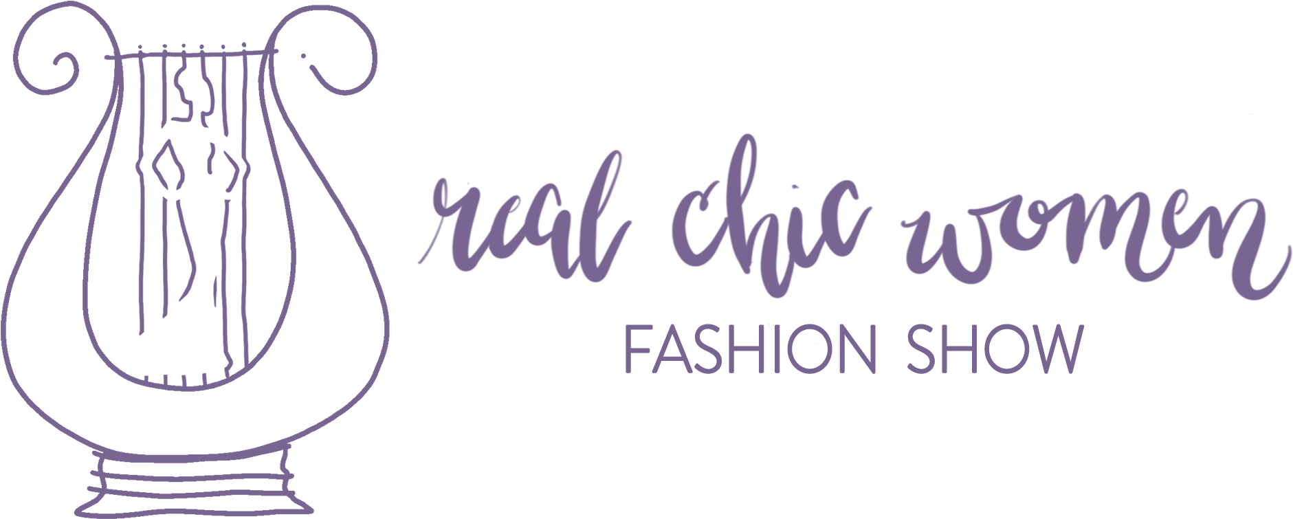 Real Chic Women Fashion Show - Calligraphy (2064x865), Png Download