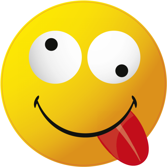 Autocollants Smiley 15 Mpa D 233 Co - Smileys Qui Tire La Langue (700x700), Png Download