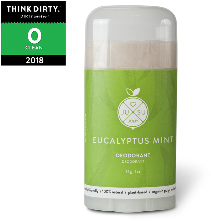 Eucalyptus Mint Deodorant By Jusu Body - Plants Deodorant (768x768), Png Download