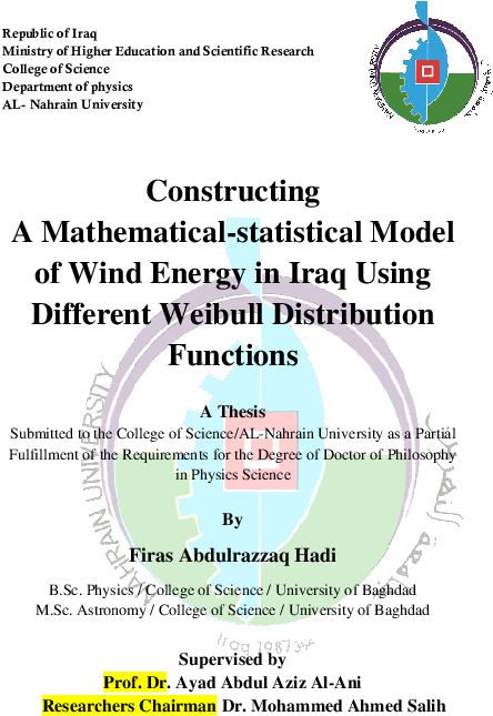 Pdf - Nahrain University (595x842), Png Download