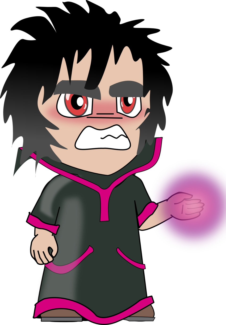 Sorcerer Chibi - Chibi Sorcerer (958x1372), Png Download