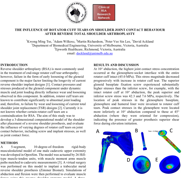 Representative Stress Distributions For The Reverse - Document (850x777), Png Download