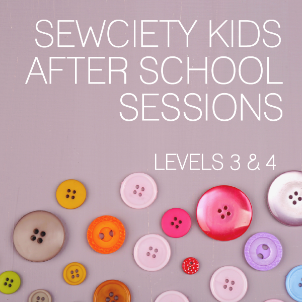 Sewciety Kids After-school Sewing Class - Button (600x600), Png Download