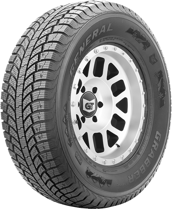 Studdable Winter Tire For Large Suvs And Pickup Truck - General Tire Grabber Arctic (600x727), Png Download