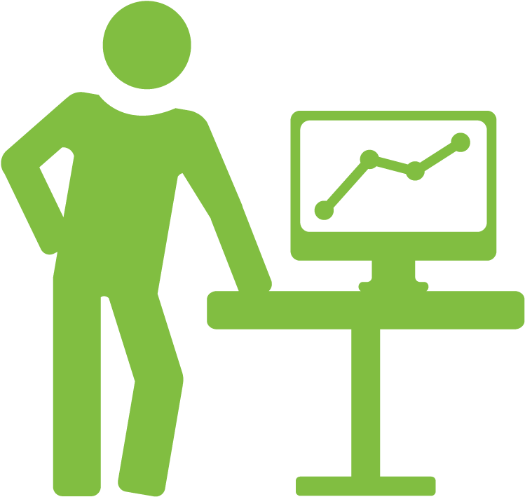 Sampling Of Projects Currently In Progress - Presentation Flat Icon (1042x1042), Png Download