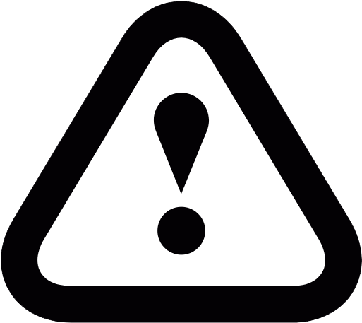 Incident Reporting - Icon Warning (624x598), Png Download