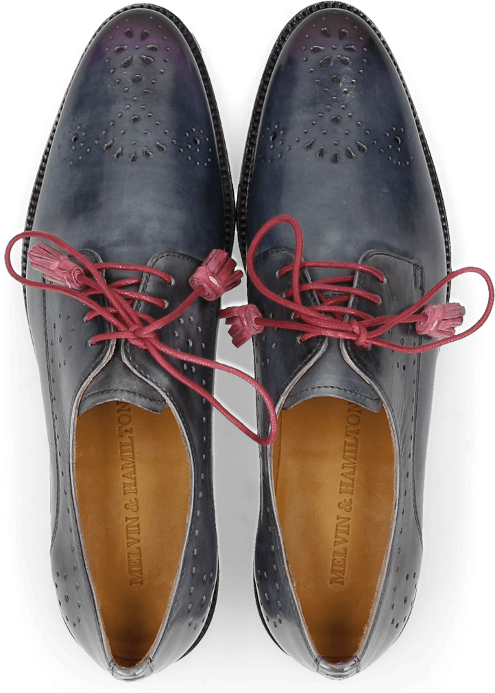 Derby Shoes Betty 2 Satelite Shade Dark Pink - Leather (1024x1024), Png Download