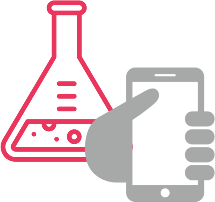 Chemical Inventory And Laboratory Management - Mobile Social Media Icon Png (1024x768), Png Download
