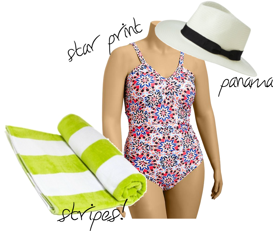 Affordable Stylish Plus Size Transparent Background - Maillot (1040x840), Png Download