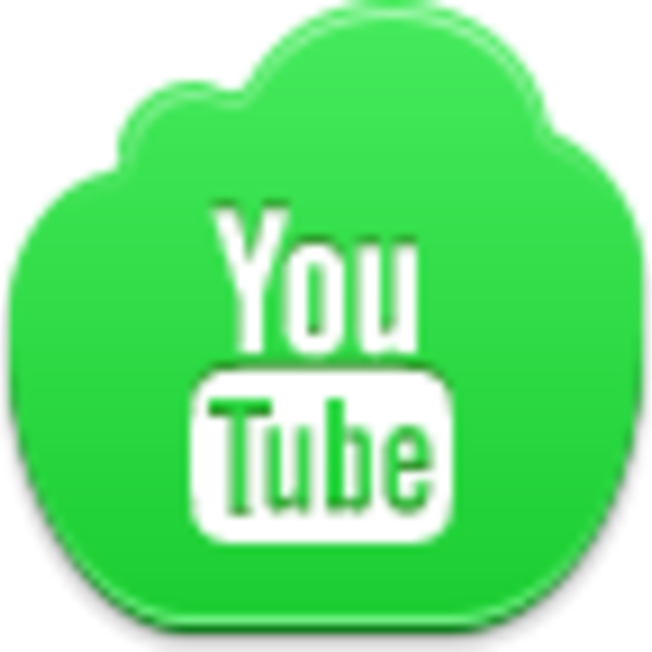 Youtube Logo Black (600x600), Png Download