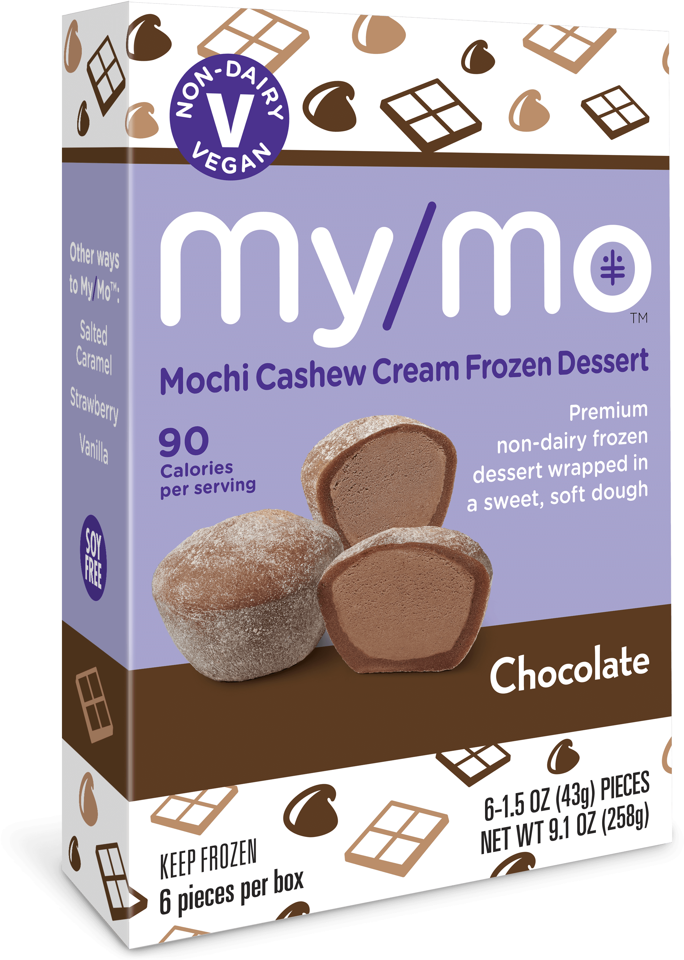 Mochi Ice Cream Vanilla (2400x3300), Png Download