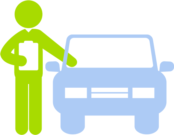 Car Import Showroom Standards From Mhh International - Handover Car Icon Png (869x540), Png Download