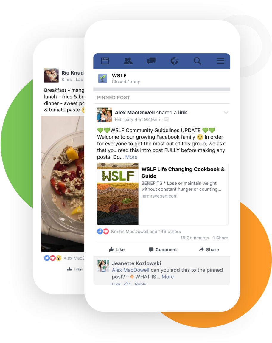 Fb Group Small - Web Page (1000x1154), Png Download