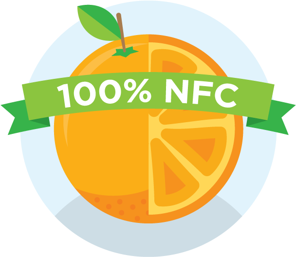 Not From Concentrate - Graphic Design (608x612), Png Download